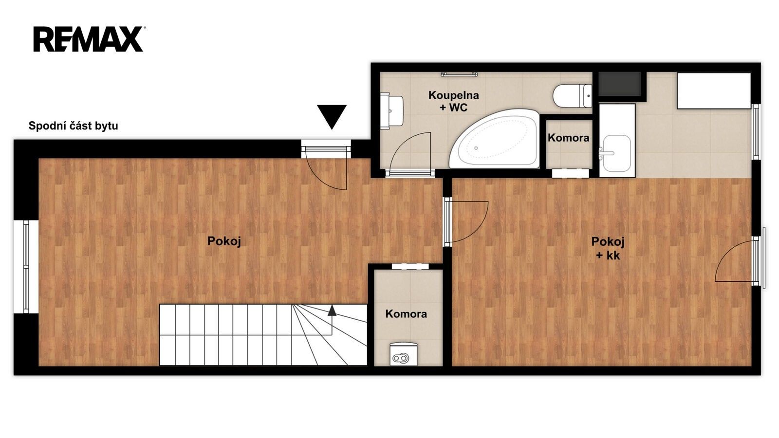 2+1, Ořechová 1223, Plzeň Východní Předměstí, 70 m² - 2