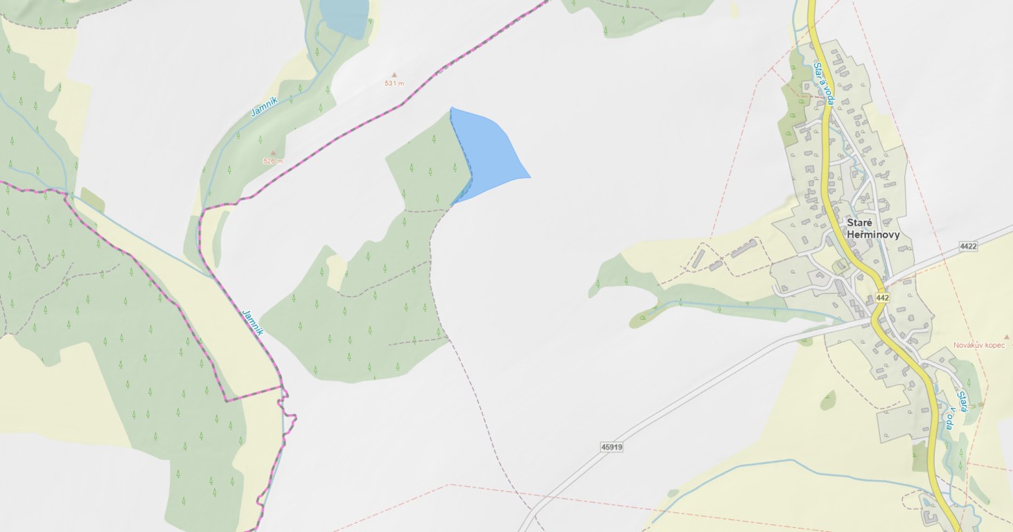Zemědělský pozemek · 93 574 m² · Staré Heřminovy - 4