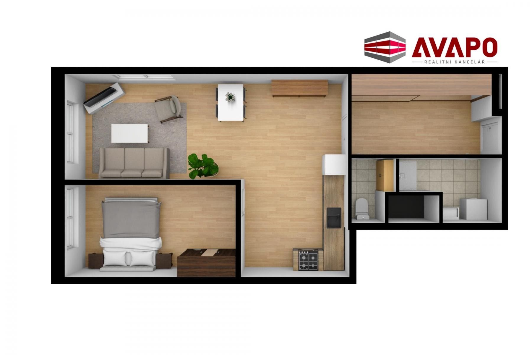 2+kk, Provaznická, Opava, 61 m² - 2