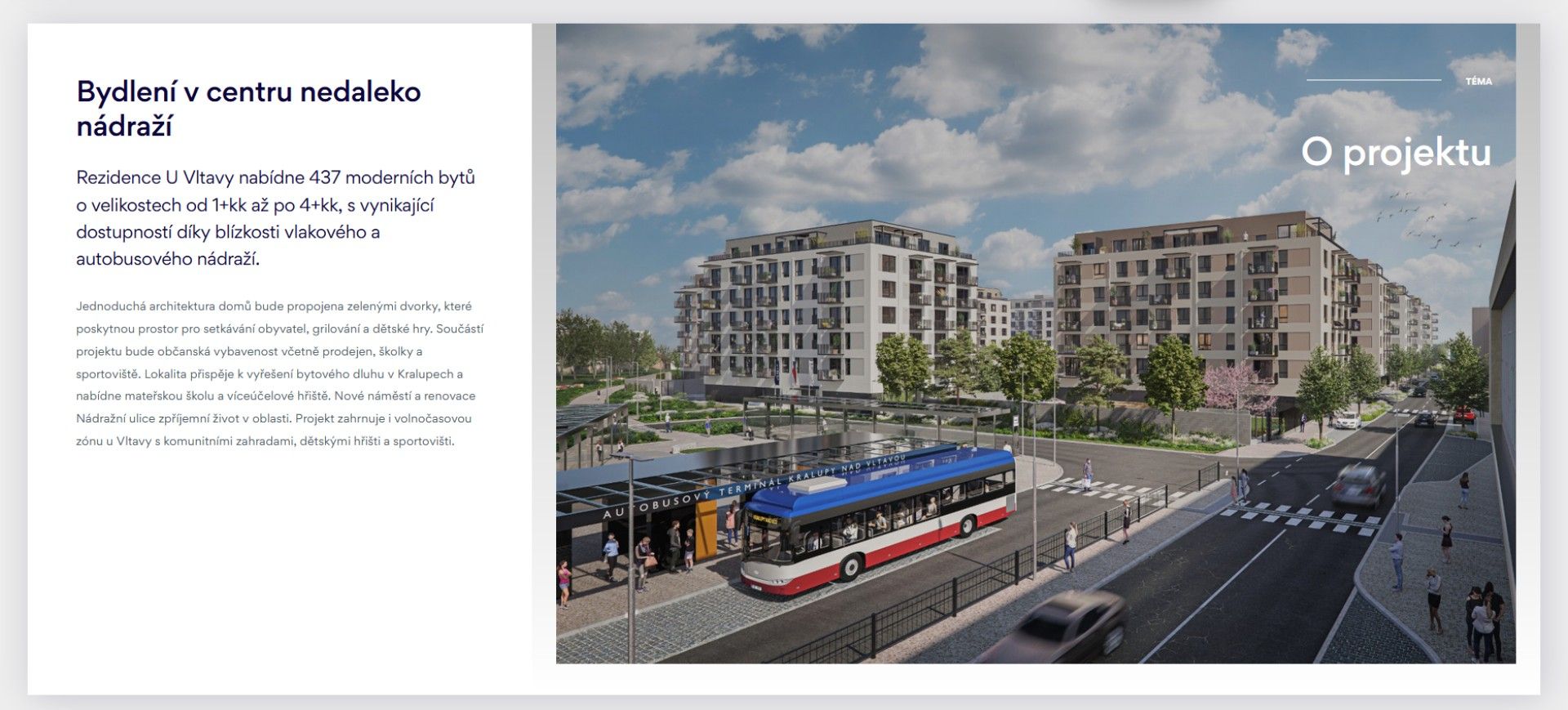 Pronájem byt 1+kk - Nádražní 2124, Kralupy nad Vltavou, 25 m²