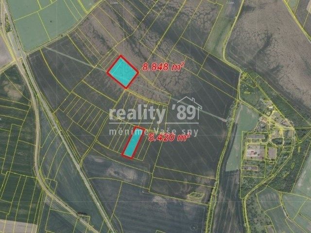 Prodej zemědělský pozemek - Zeměchy, Kralupy nad Vltavou, 71 991 m²