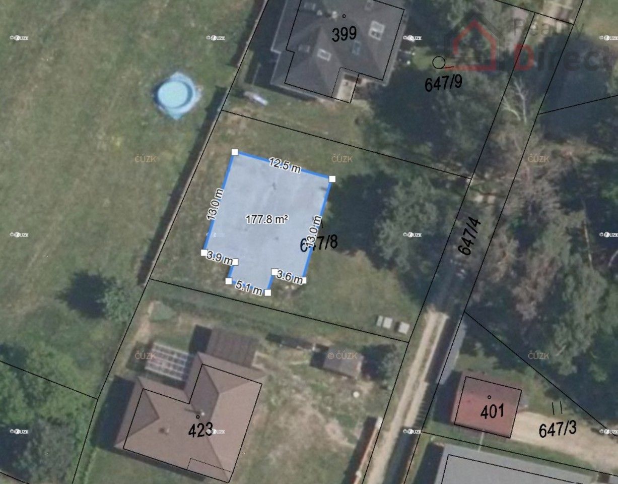 Pozemky pro bydlení, Kamenice, Dobšín, 716 m²