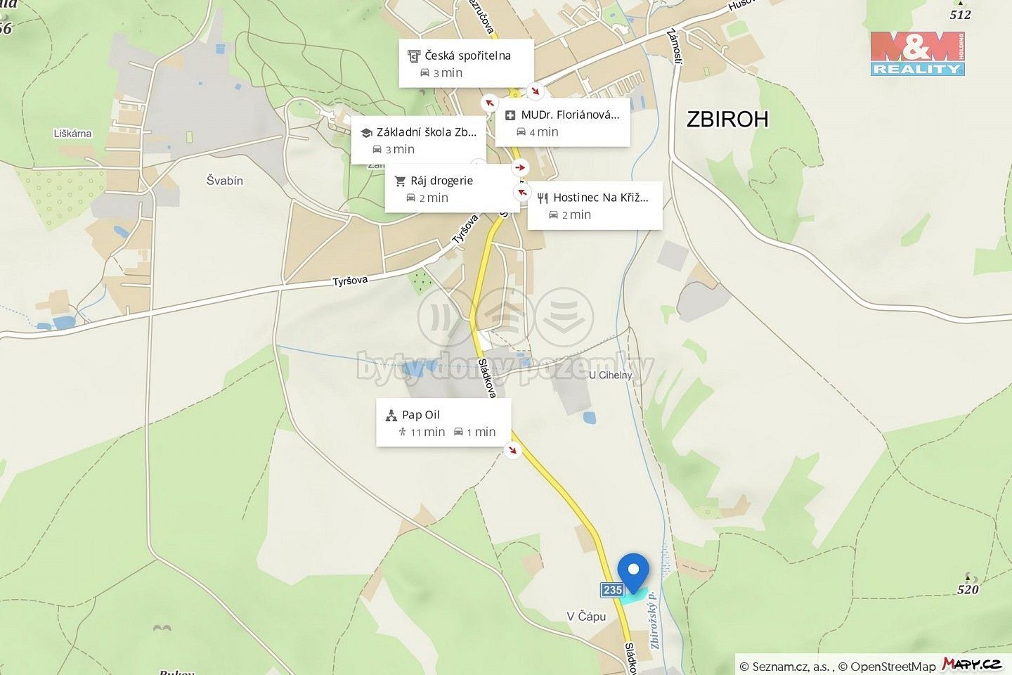 Prodej zemědělský pozemek - Zbiroh, okres Rokycany, Plzeňský kraj - 5