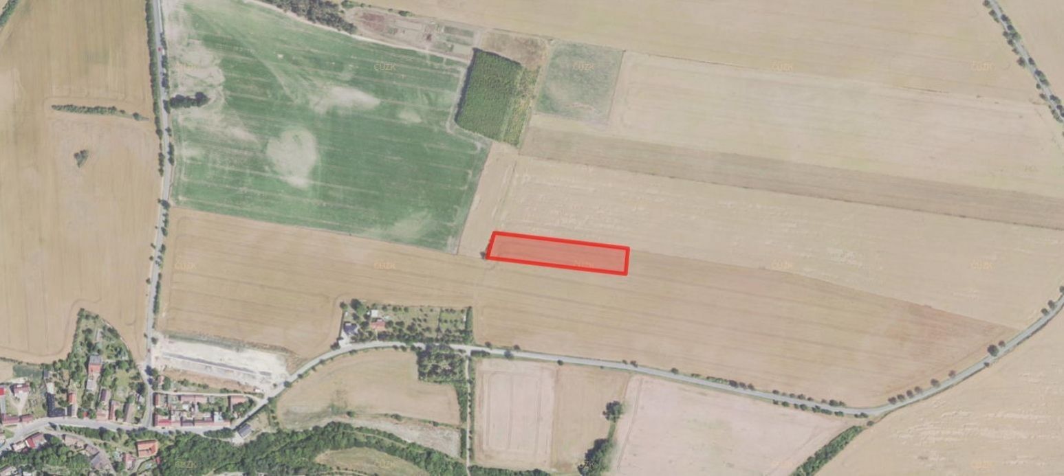 Zemědělské pozemky, Dolín, Slaný, 1 942 m²