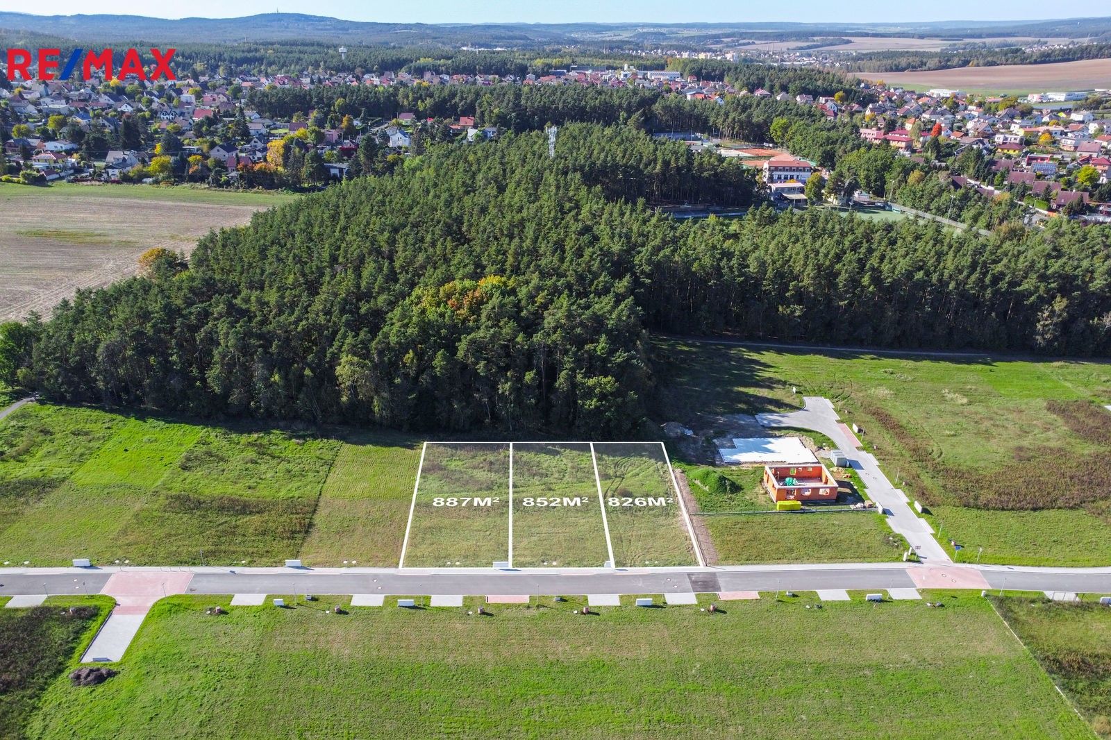 Pozemky pro bydlení, Zruč-Senec, 852 m²