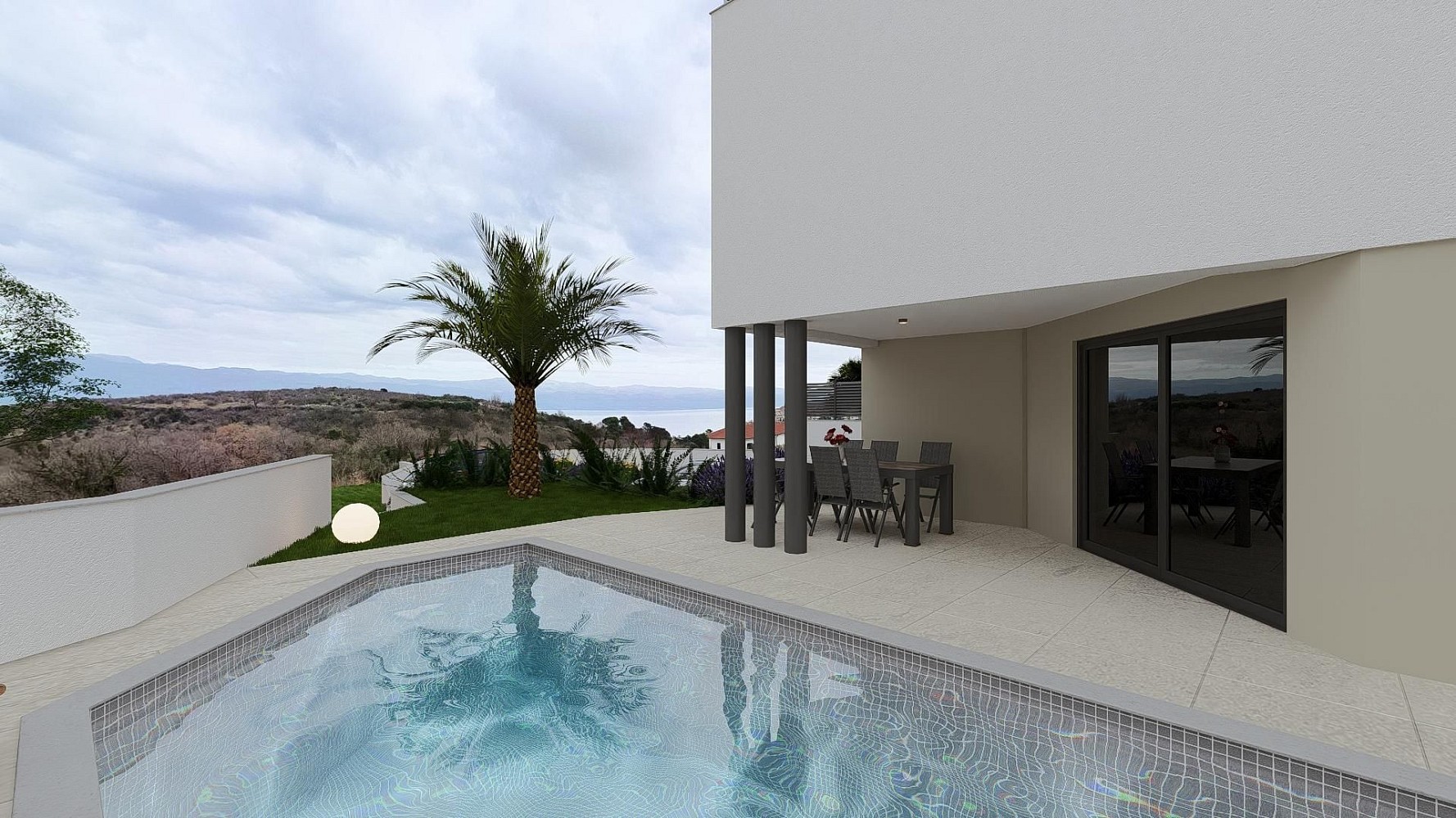 4+kk, Vrbnik, Primorsko-goranska zupanija, Chorvatsko, 101 m² - 2
