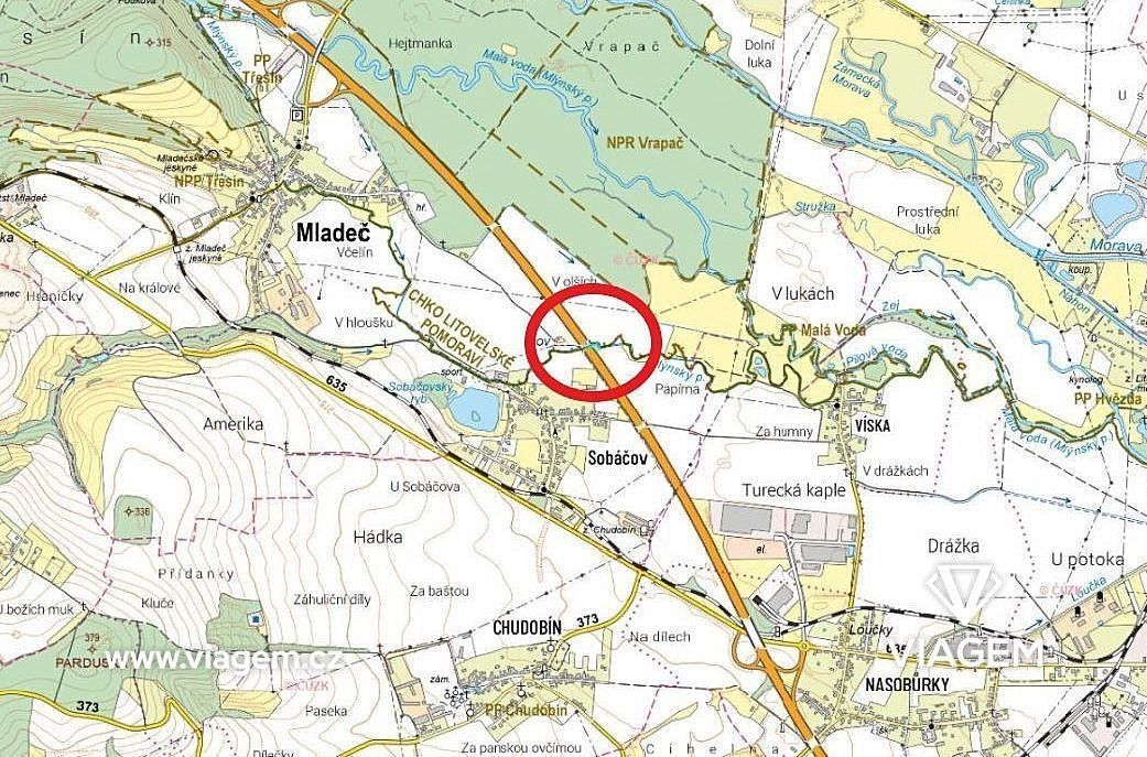 Zemědělské pozemky, Mladeč, okres Olomouc, Olomoucký kraj