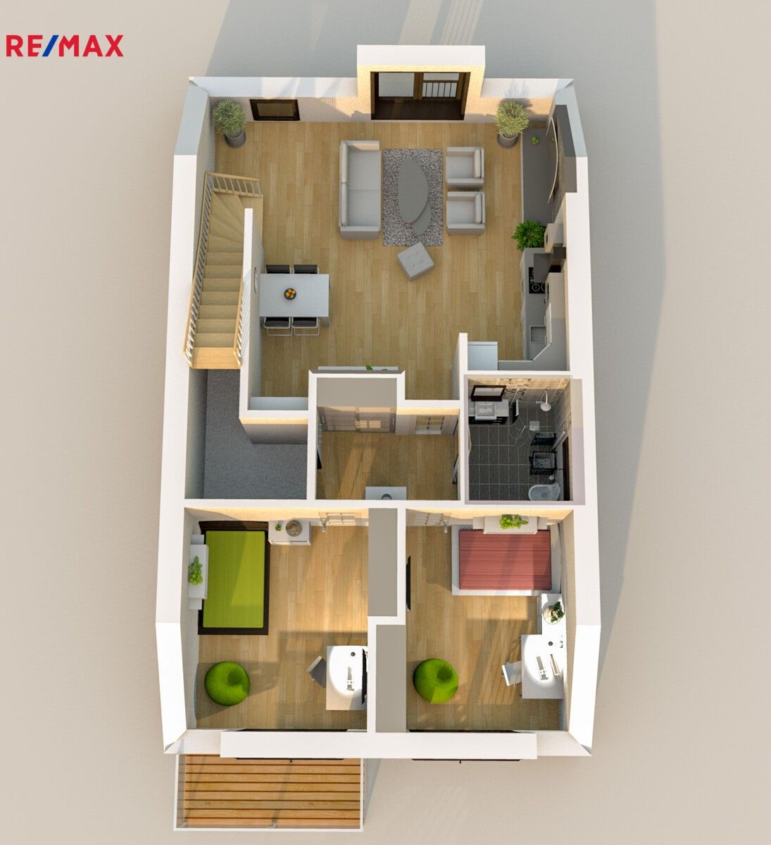 Prodej byt - Podbořany, 113 m²