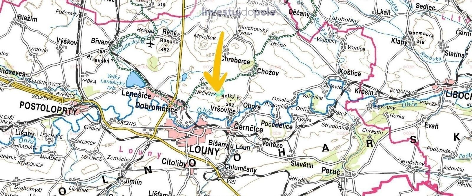 Prodej louka - Louny - 5