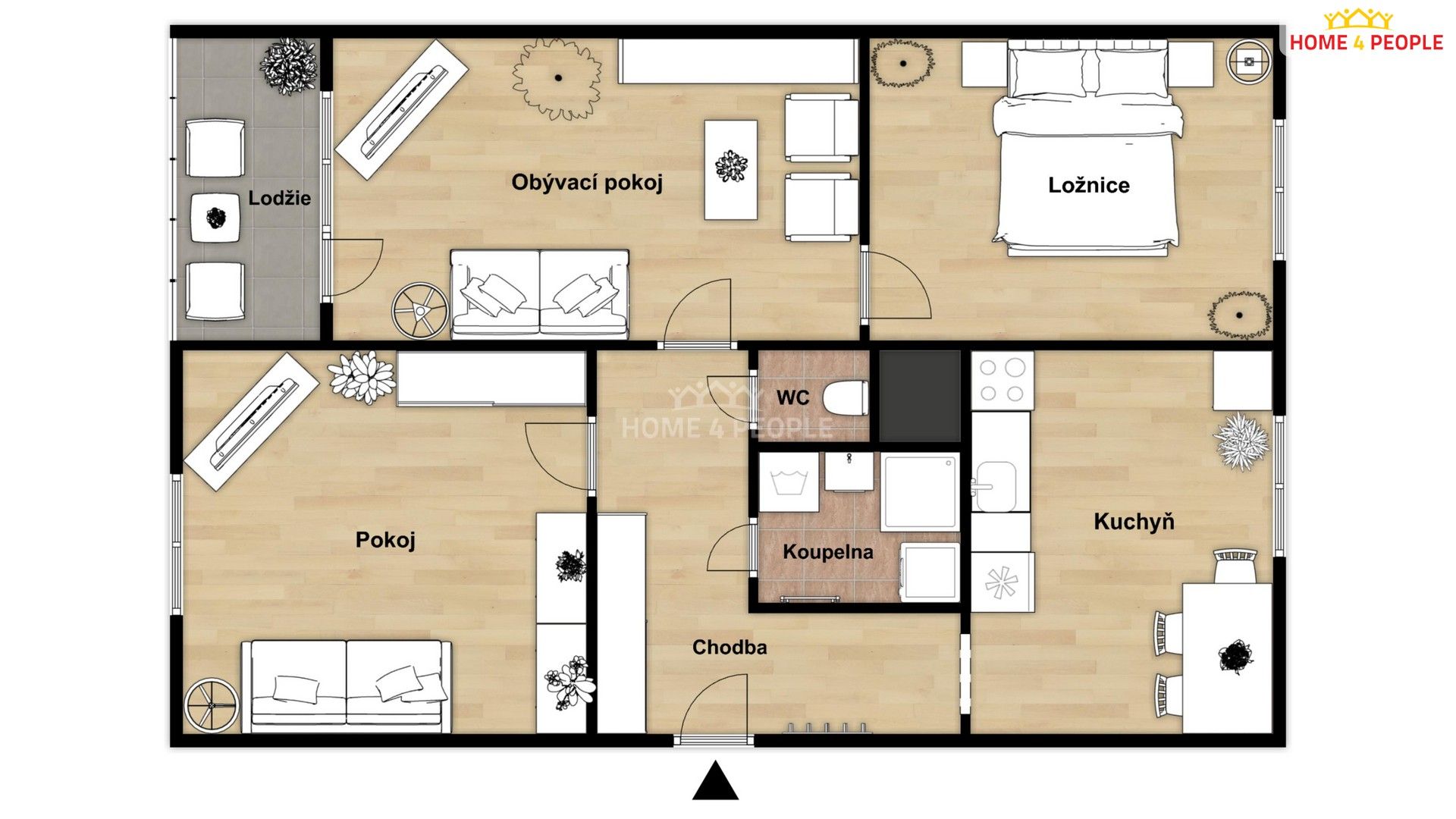 Prodej byt 3+1 - Mšenská, Jablonec nad Nisou, 72 m²