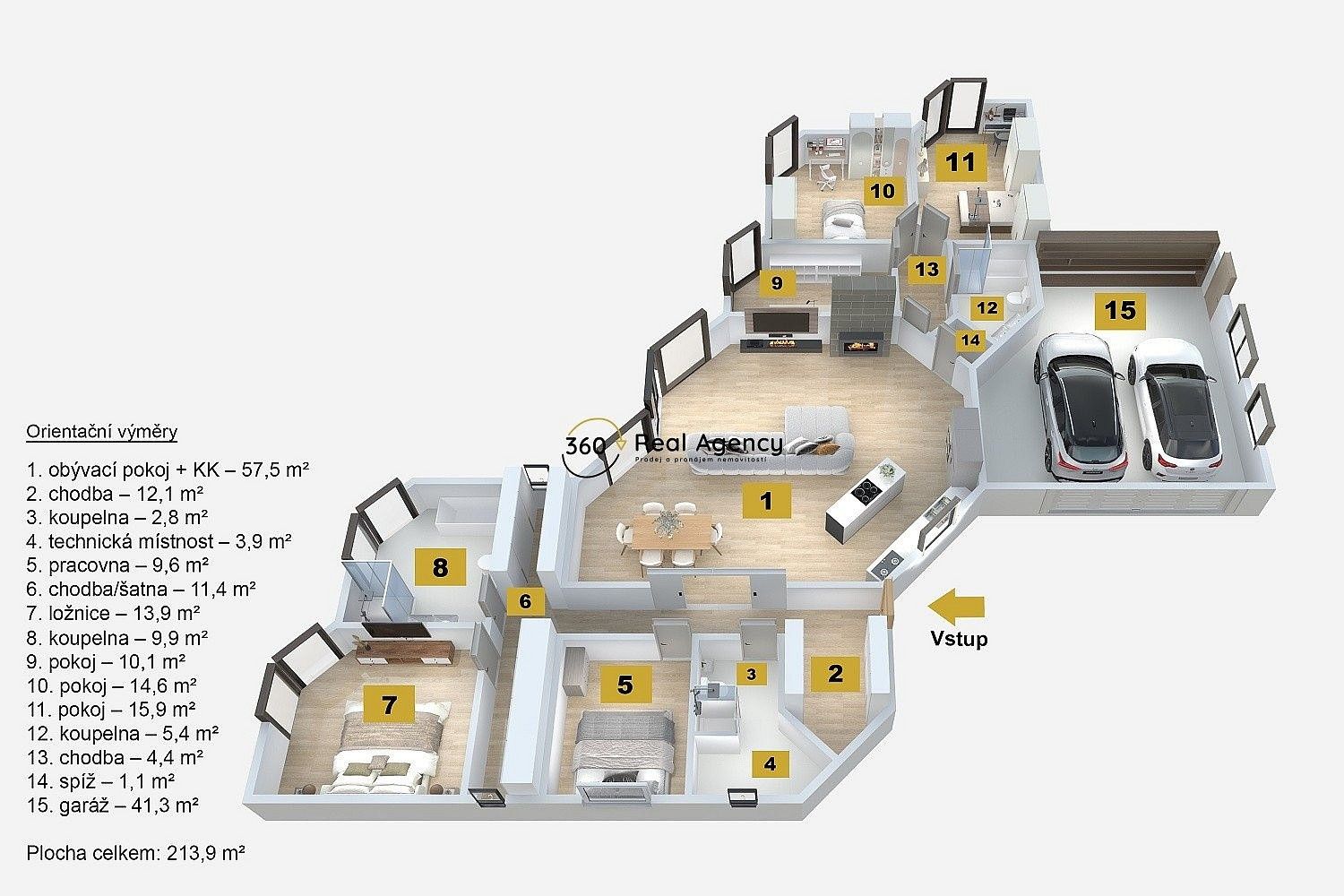 Rodinný dům · 214 m² · Trnová, okres Praha-západ - 3