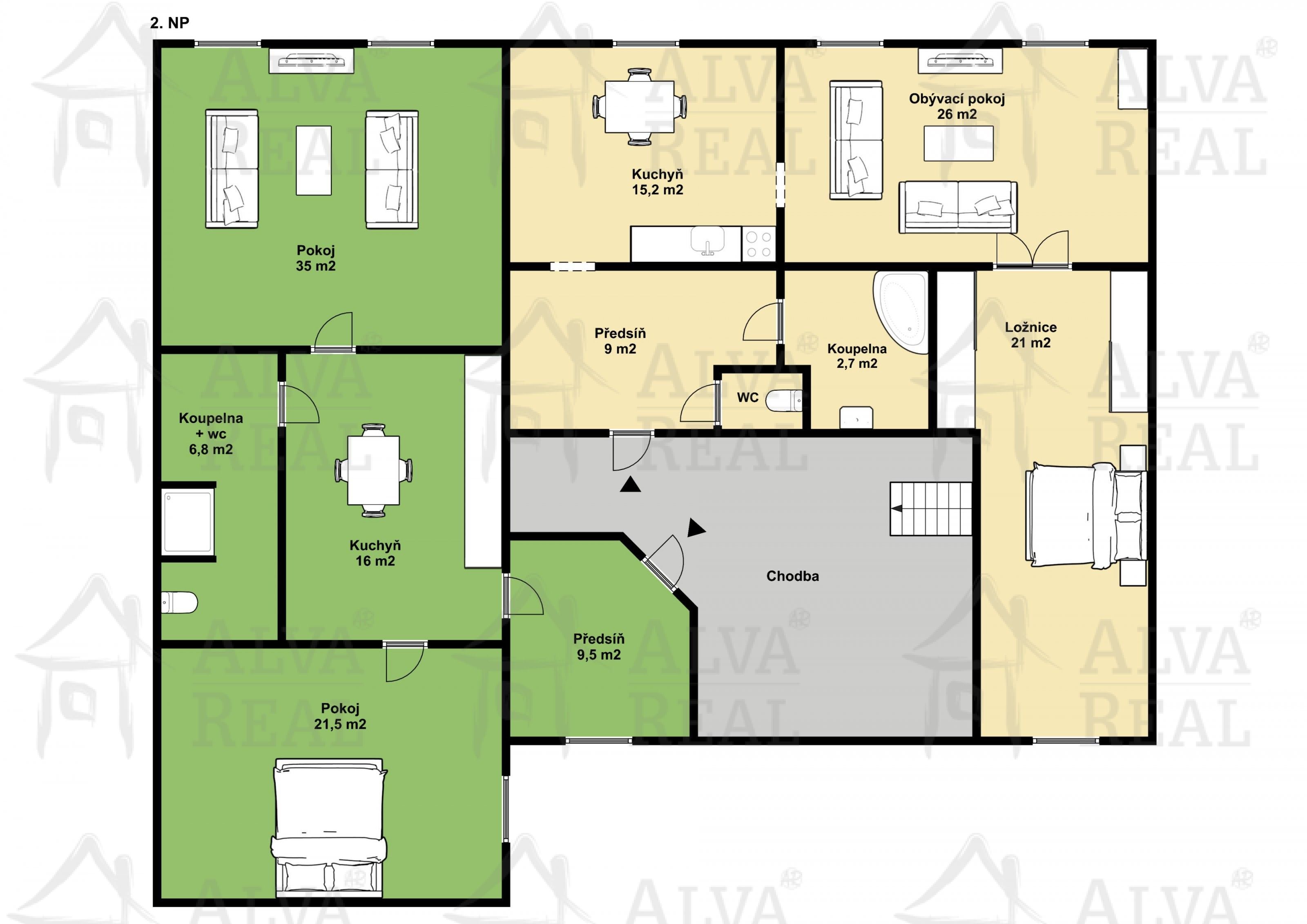 Prodej činžovní dům - Školní, Jeseník, 465 m²