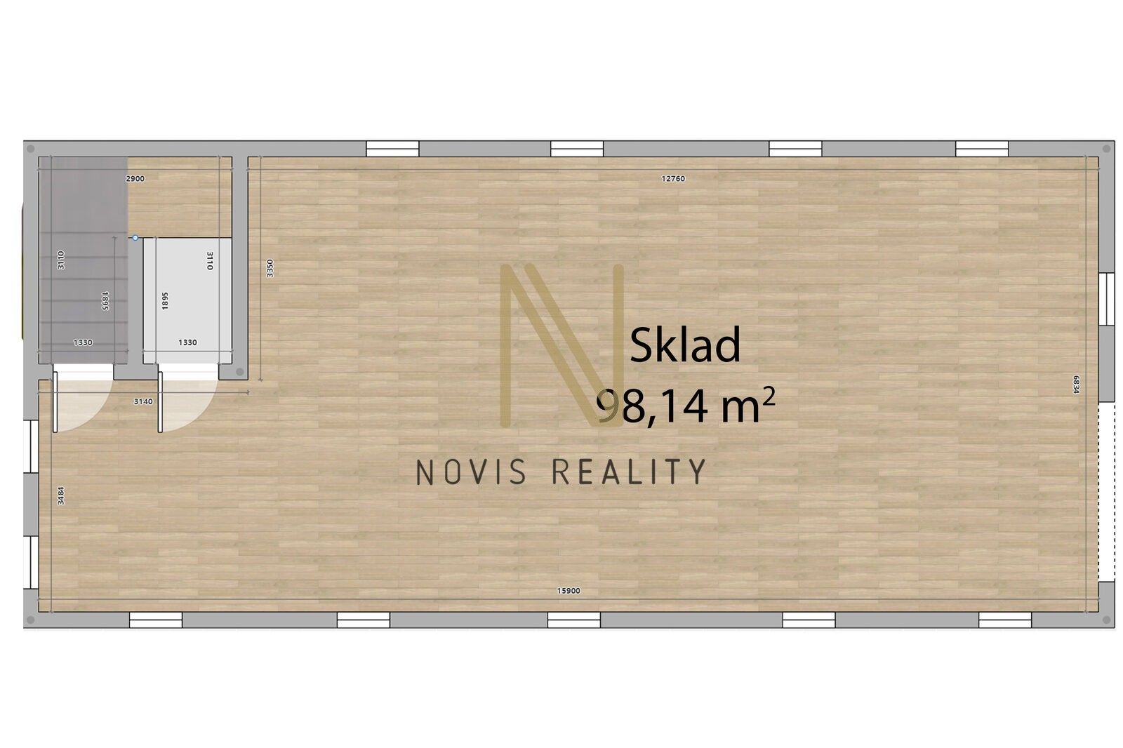 Sklad · 100 m² · Rokycanská, Hrádek Nová Huť - 4