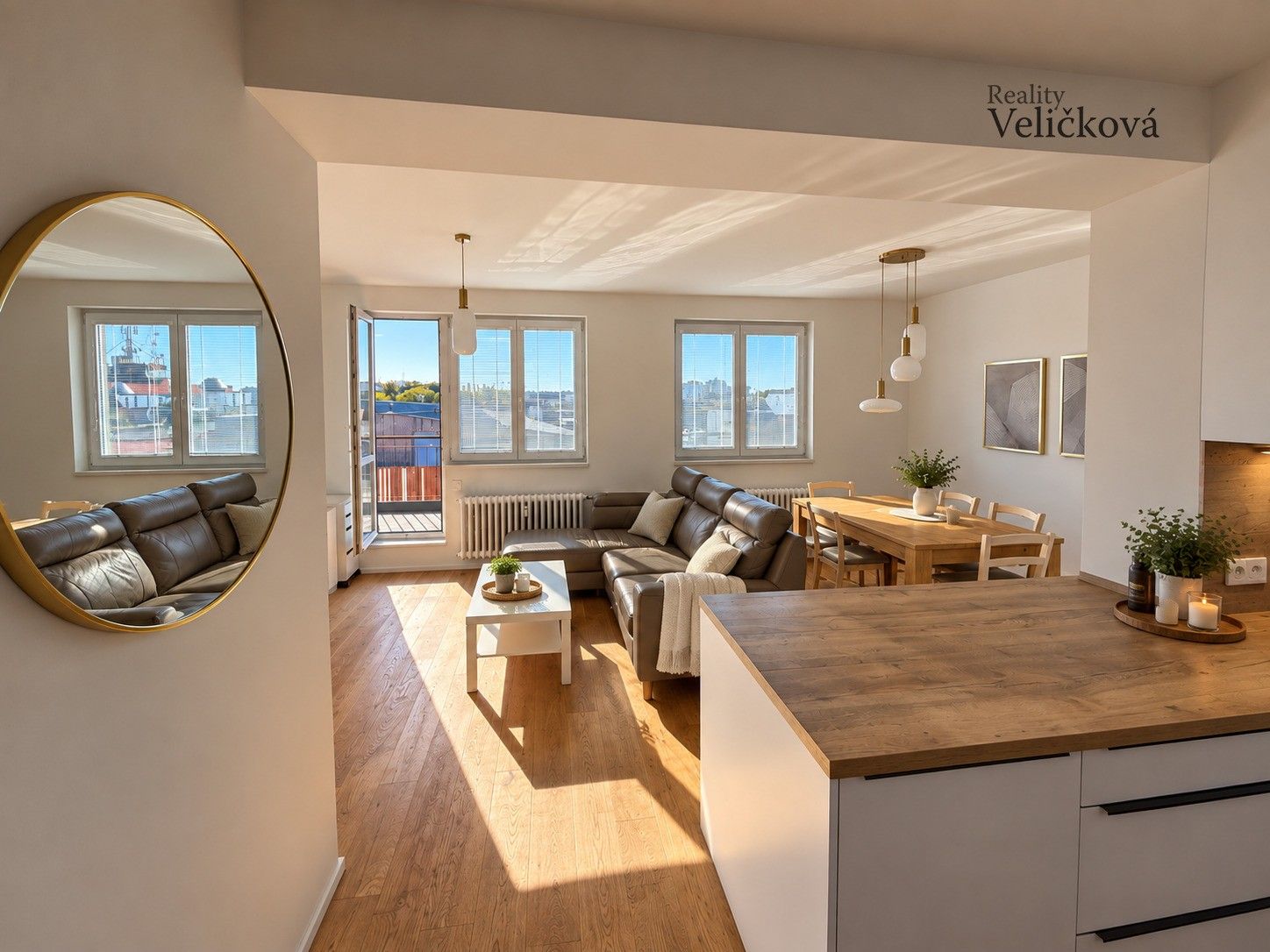 3-bed apartment, 70 m²