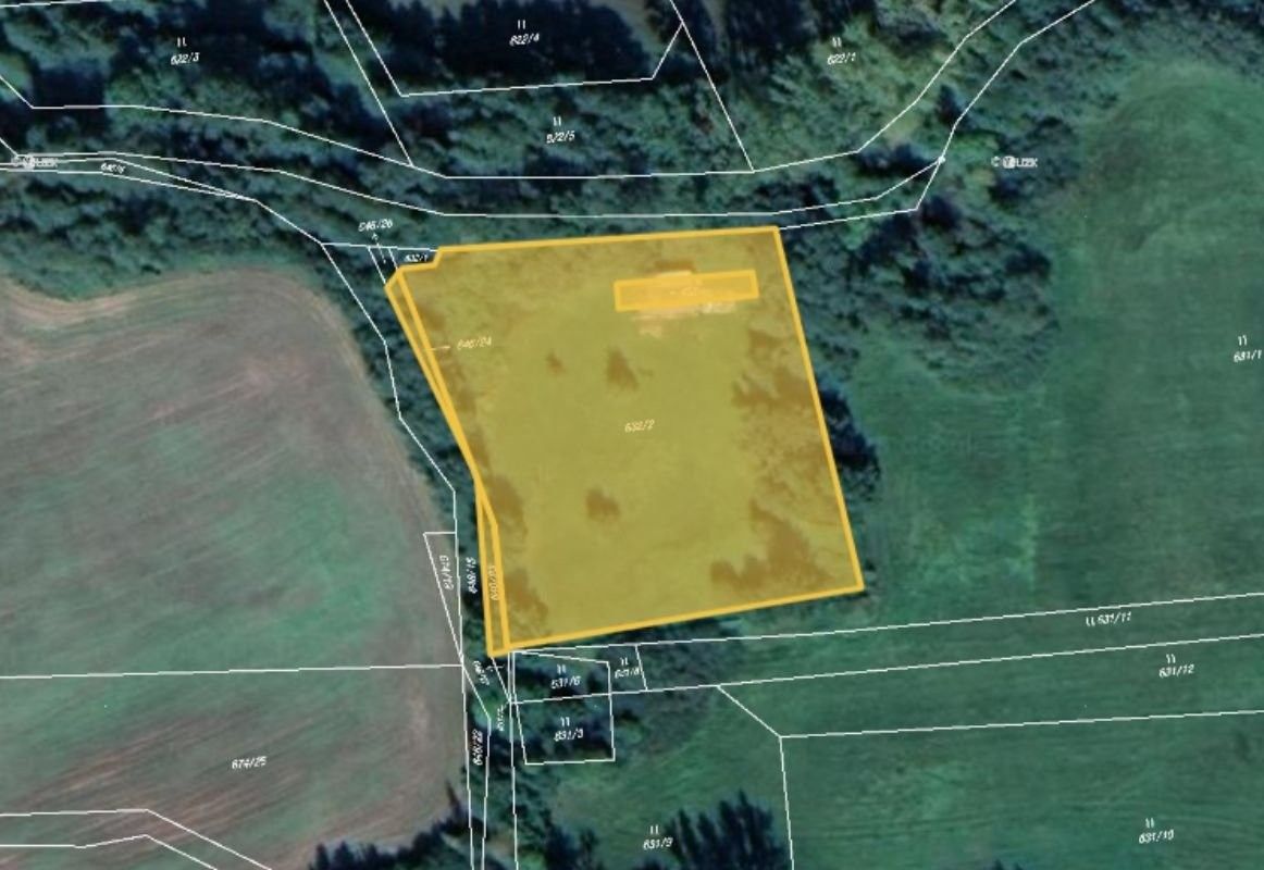 Louky, Lomnice nad Lužnicí, 5 948 m²