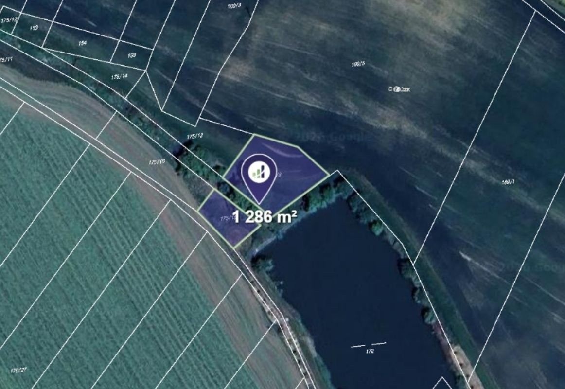 Zemědělské pozemky, Blanné, 1 286 m² - 1
