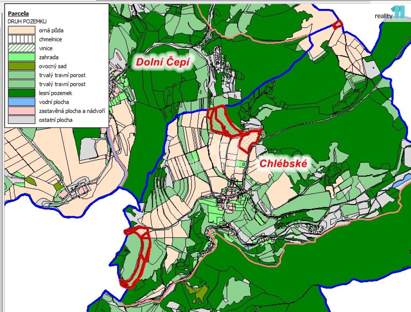 Prodej zemědělský pozemek - Skorotice, 87 403 m²