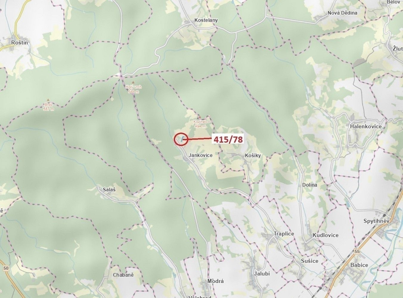 Louky, Jankovice, okres Uherské Hradiště, Zlínský kraj - 1