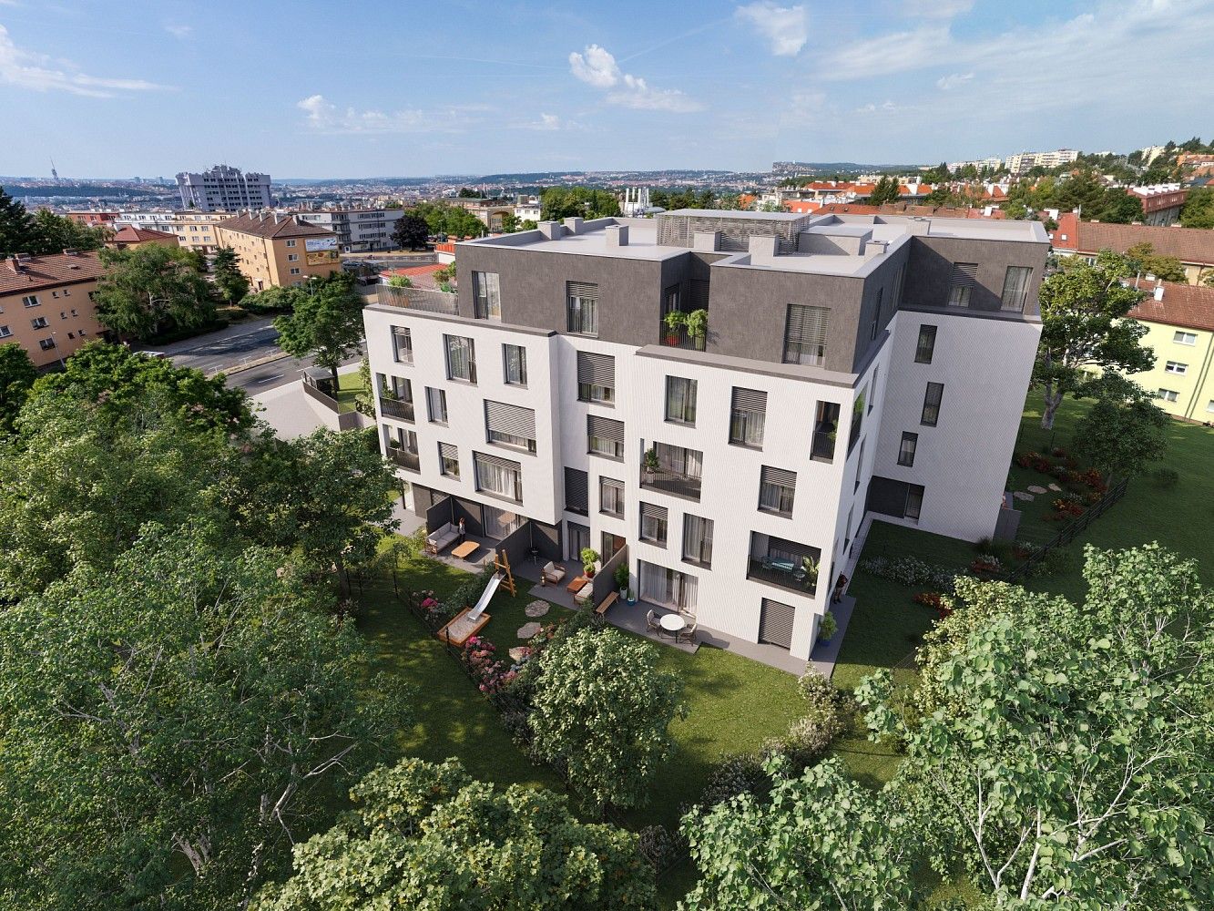 Byt 1+kk · 33 m² · Praha - Kobylisy, okres Praha 8, Hlavní město Praha - 3