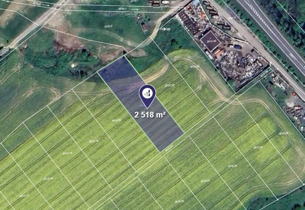 Zemědělský pozemek, 2 518 m²