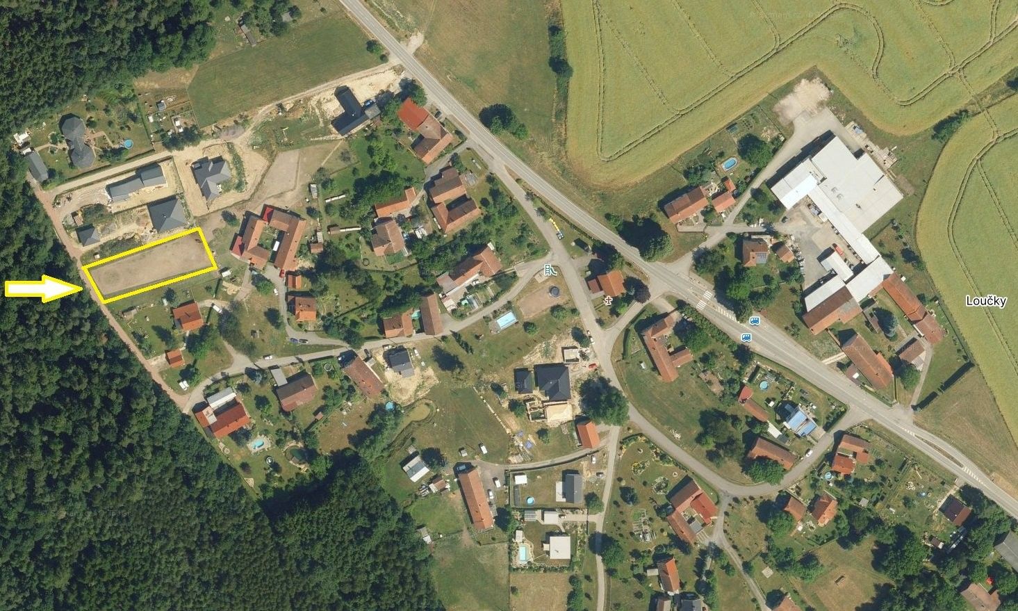 Prodej pozemek pro bydlení - Loučky, Svatý Jiří