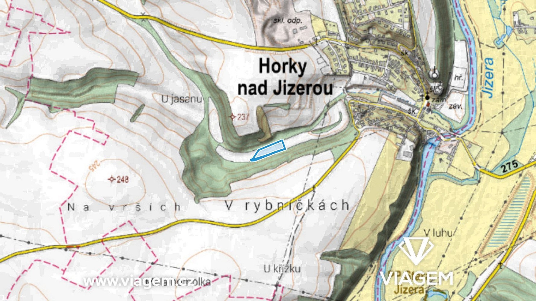 Zemědělský pozemek · Horky nad Jizerou, okres Mladá Boleslav - 3