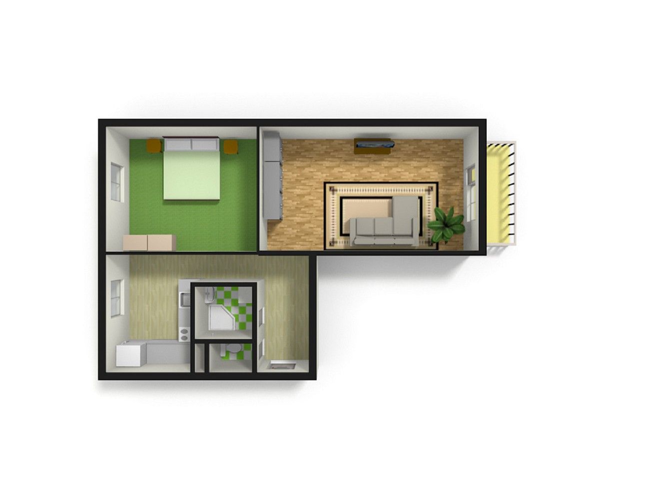 Prodej byt 2+1 - Karviná - Nové Město, Moravskoslezský kraj, 56 m² - 2