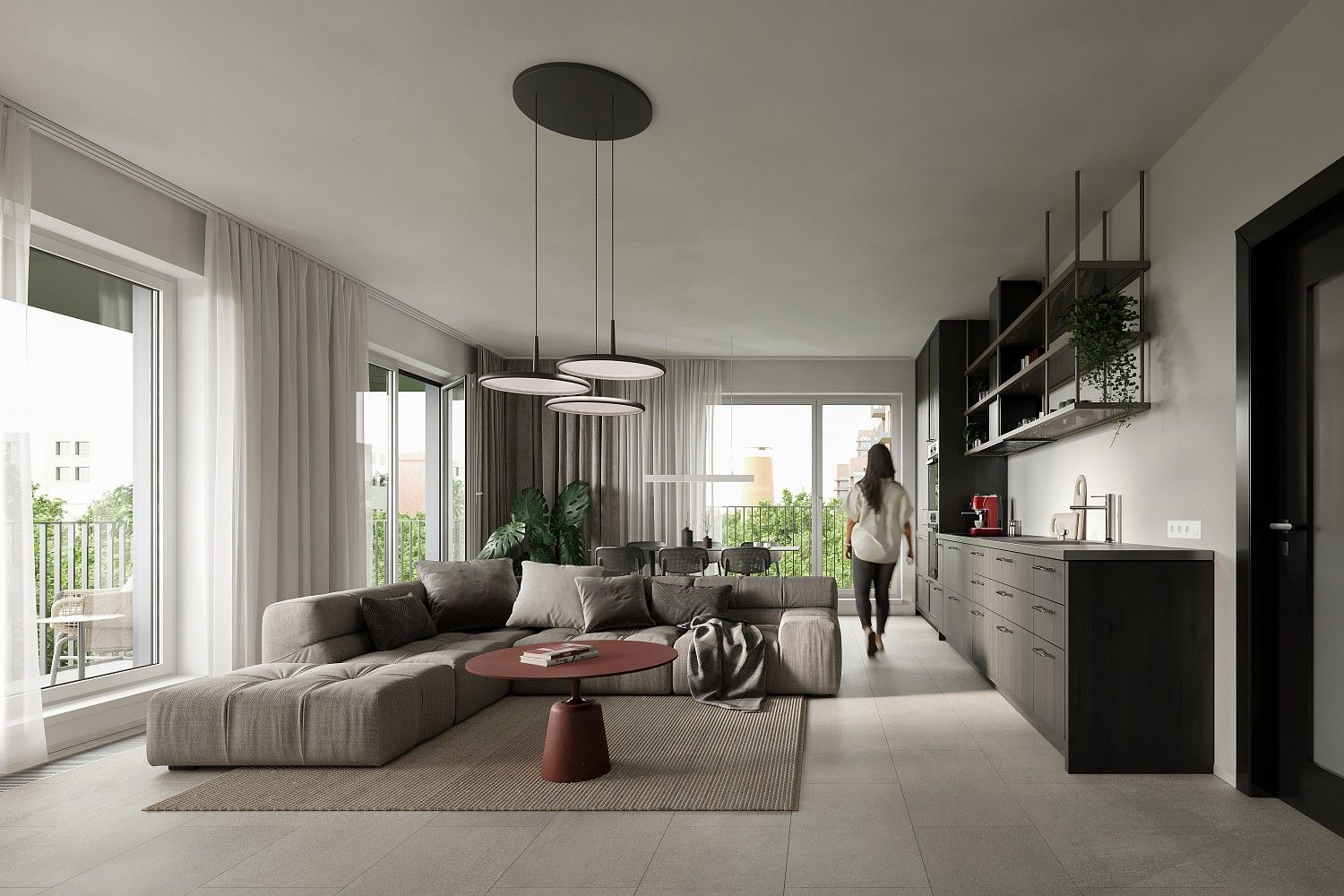 3+kk, Brno - Zábrdovice, okres Brno-město, Jihomoravský kraj, 73,7 m² - 2