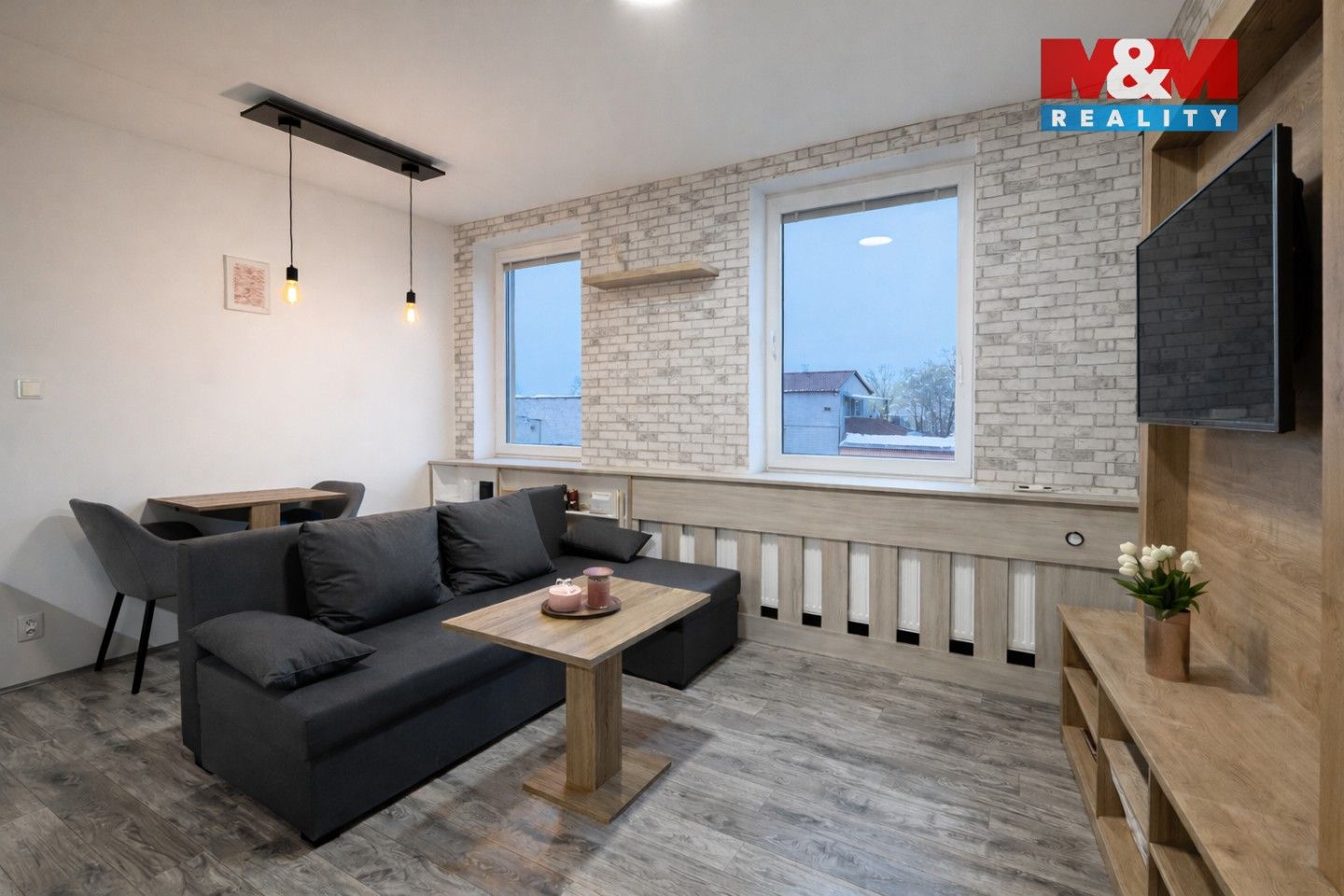 Pronájem byt 2+kk - Říční, Louny, 36 m²