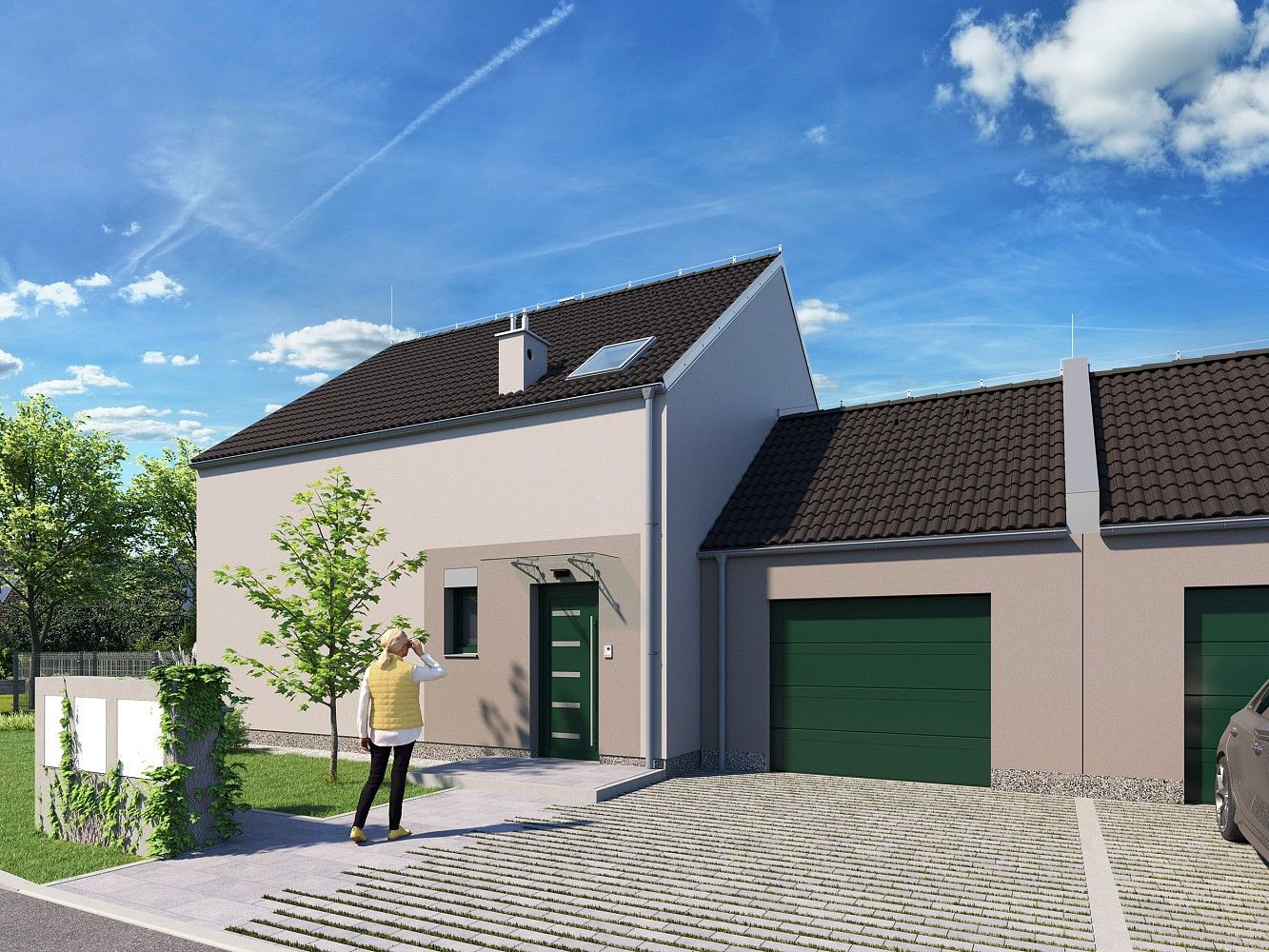 Rodinné domy, Újezd u Brna, okres Brno-venkov, Jihomoravský kraj, 119,9 m² - 1