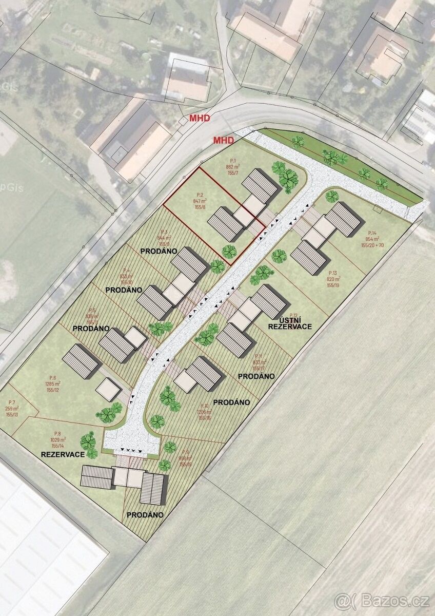 Prodej pozemek pro bydlení - Litomyšl, 570 01