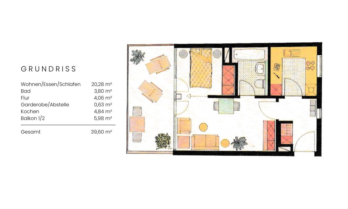 1+kk, München Au Bayern 81541, 40 m² - 2