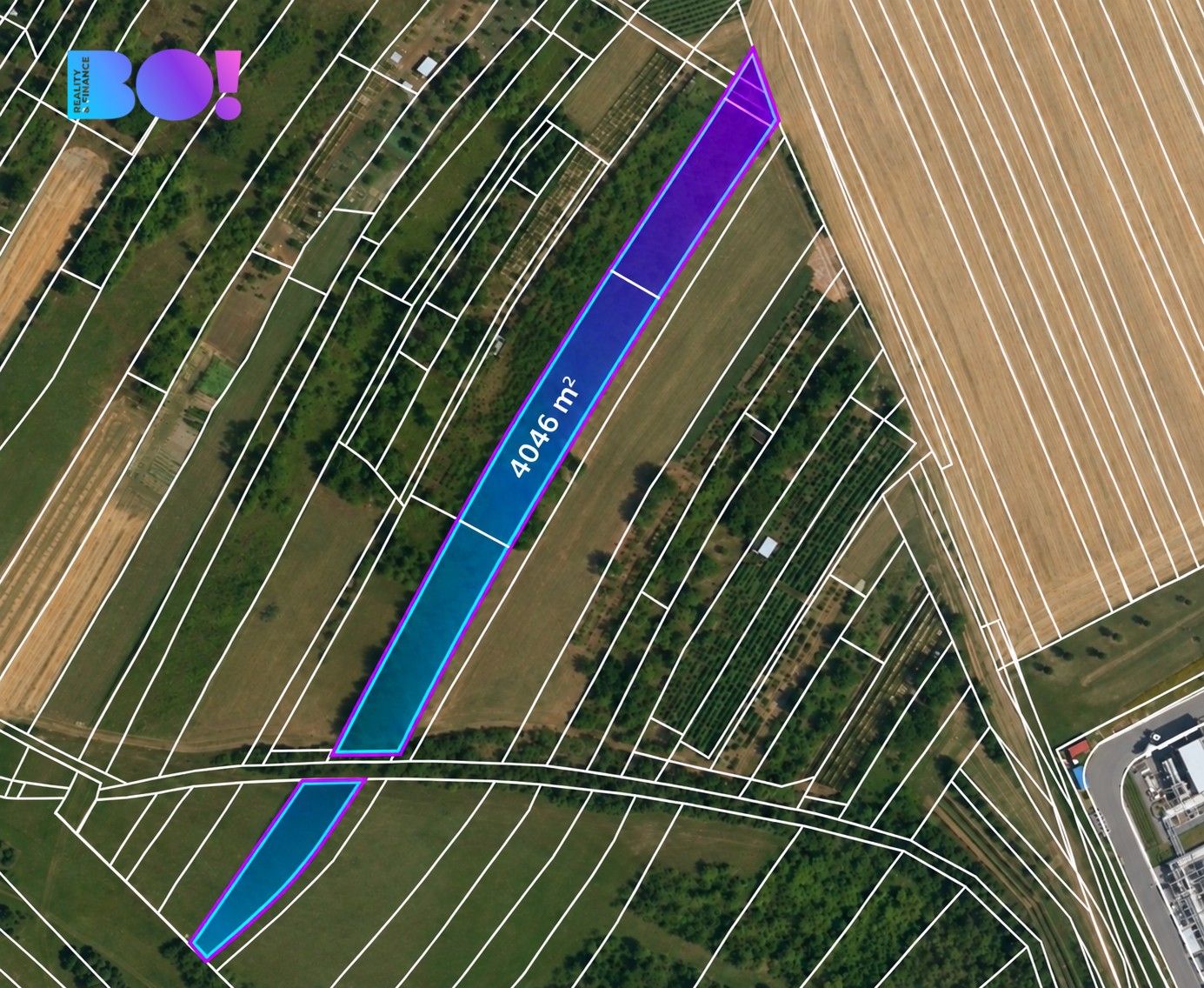 Zemědělské pozemky, Dambořice, 4 046 m² - 2