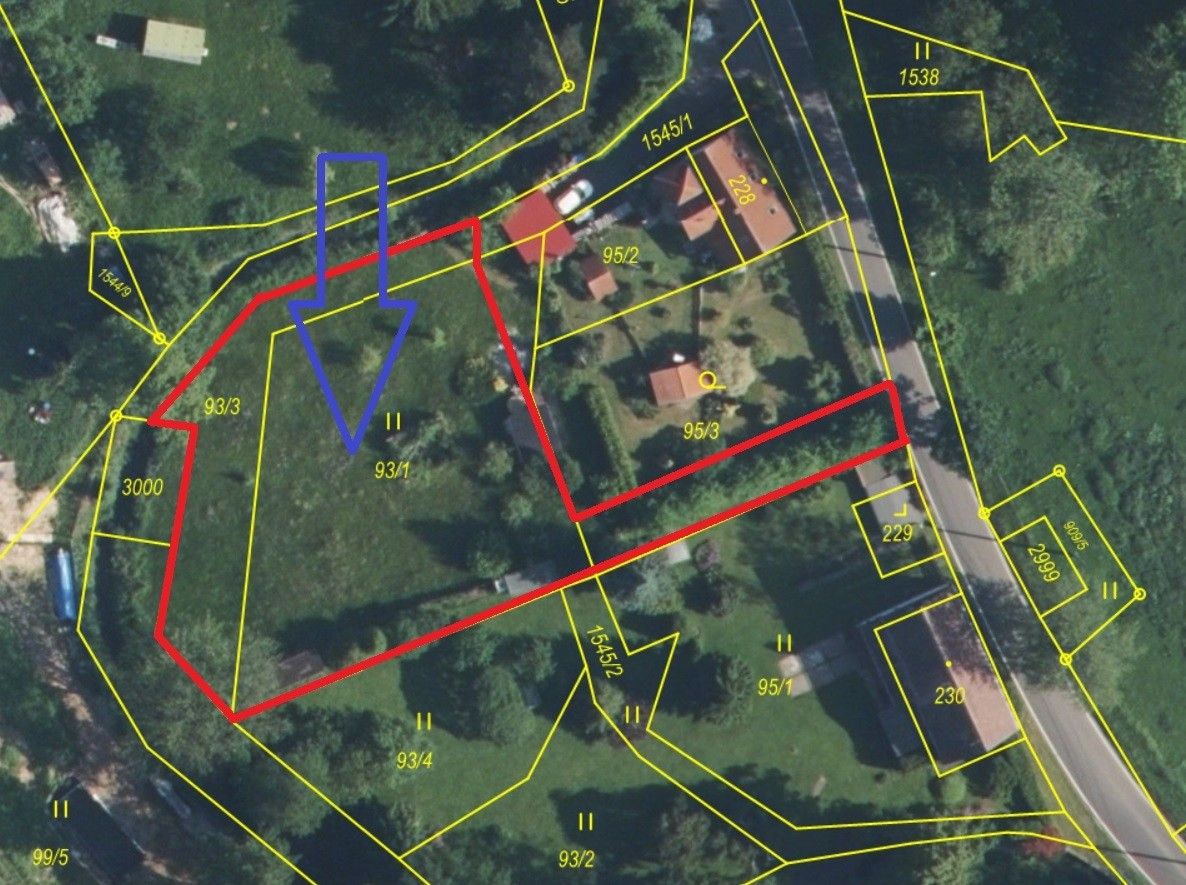 Pozemek pro bydlení, 1 561 m²