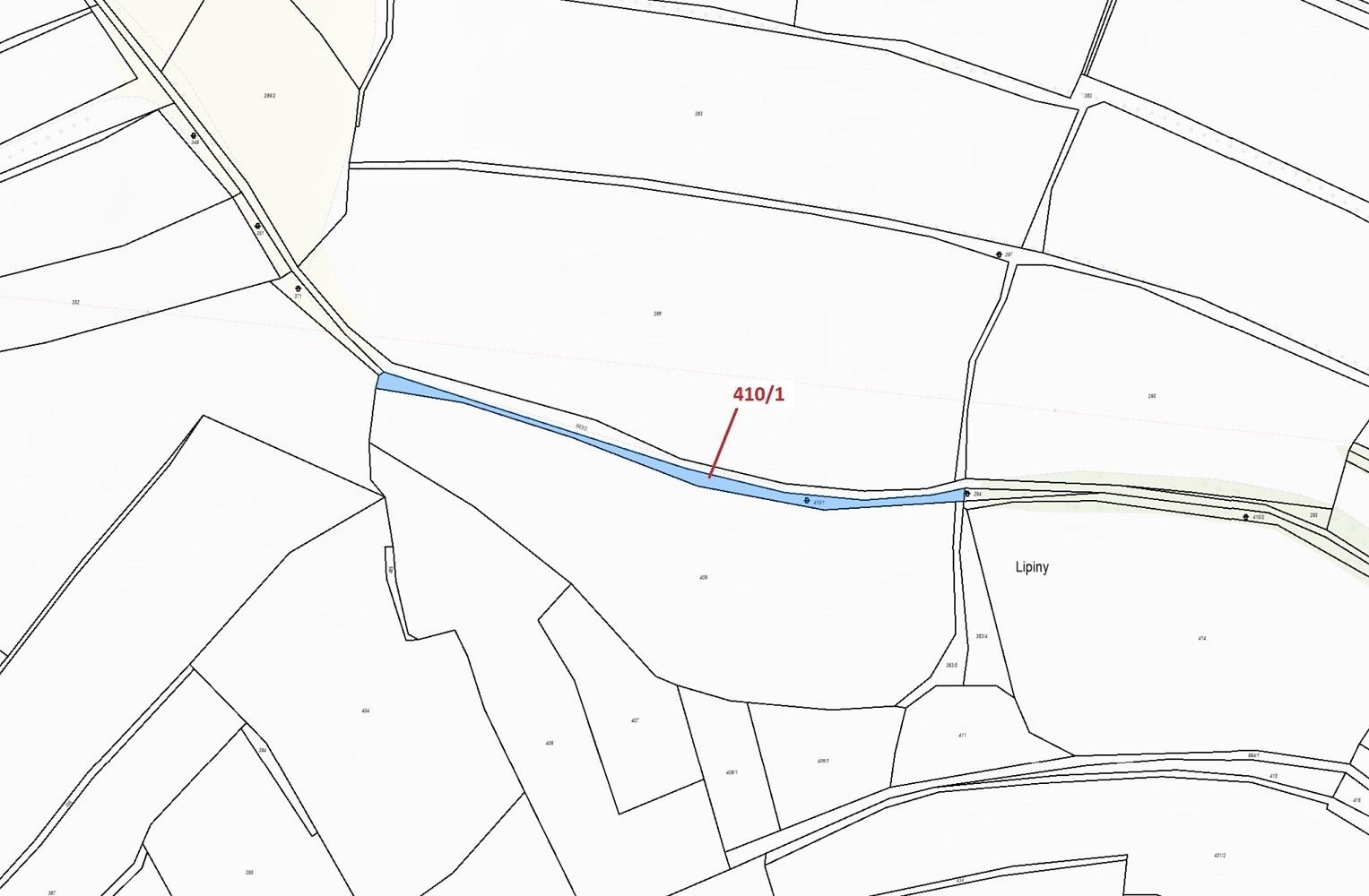 Pozemek · Olešná, okres Pelhřimov, Kraj Vysočina - 3