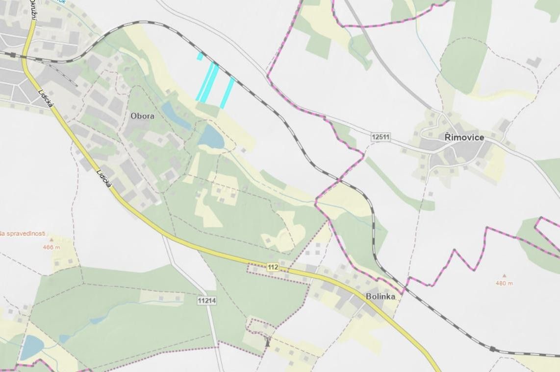 Prodej zemědělský pozemek - Lidická, Vlašim, 17 147 m²