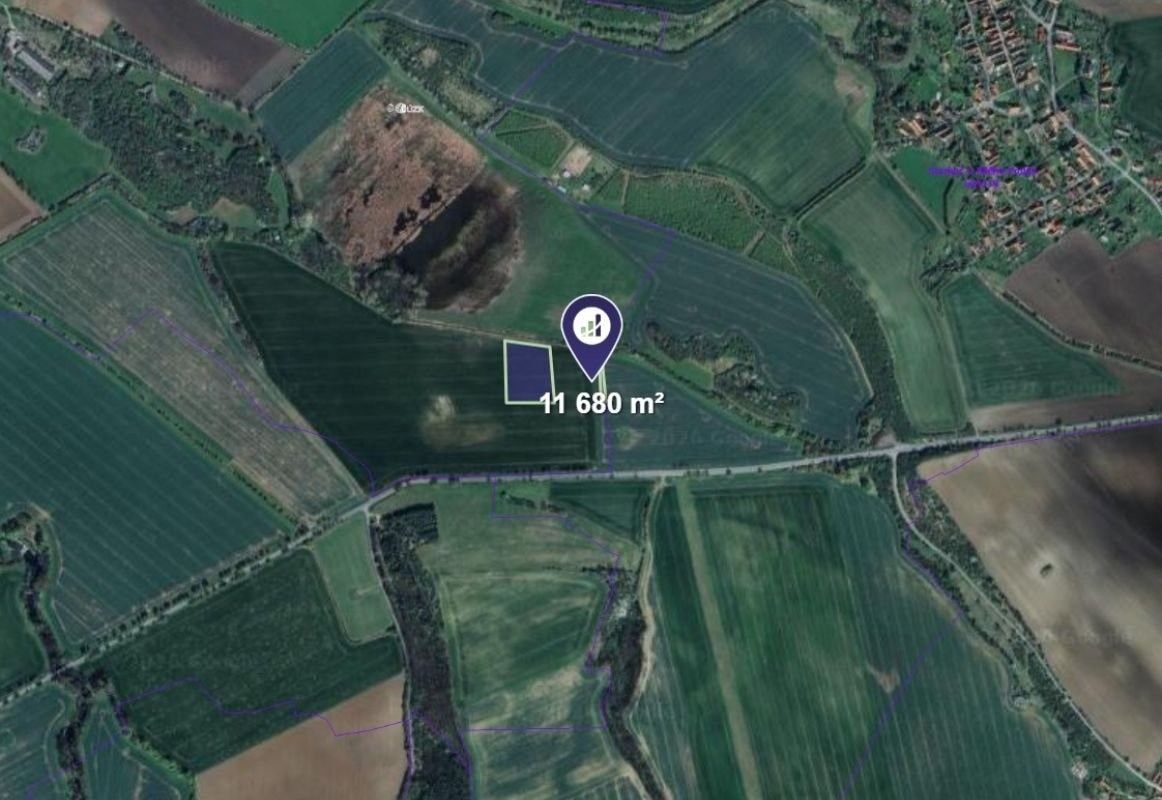 Zemědělské pozemky, Vrdy, 1 632 m² - 2