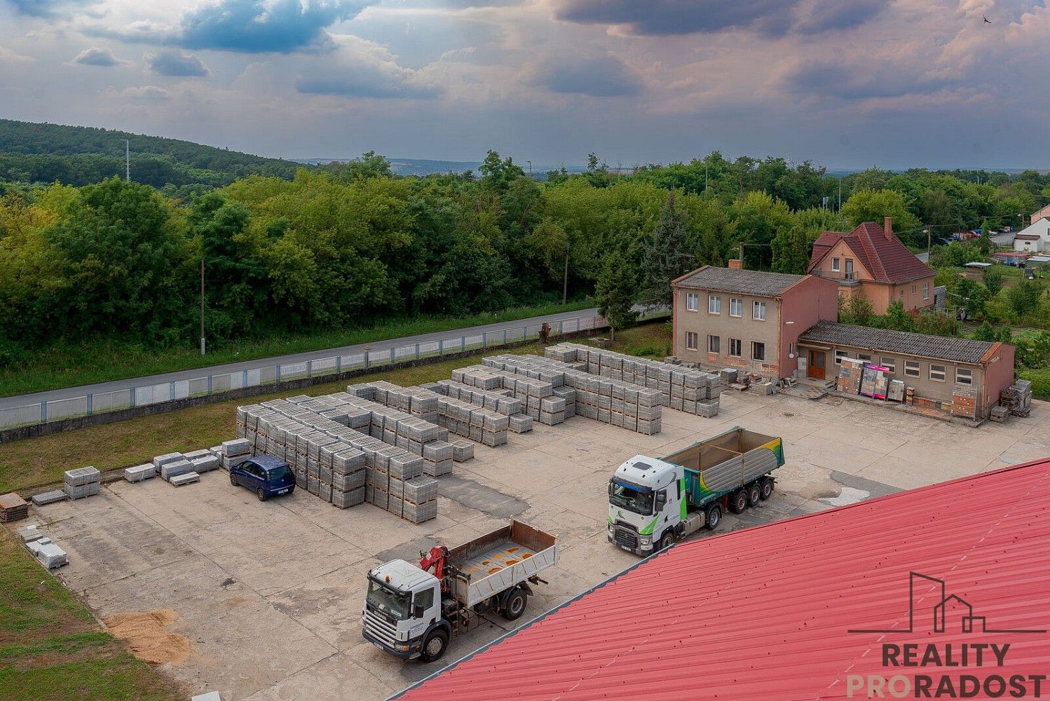 Výrobní prostory, Moravský Krumlov - Rakšice, okres Znojmo, Jihomoravský kraj, 14 738 m² - 1