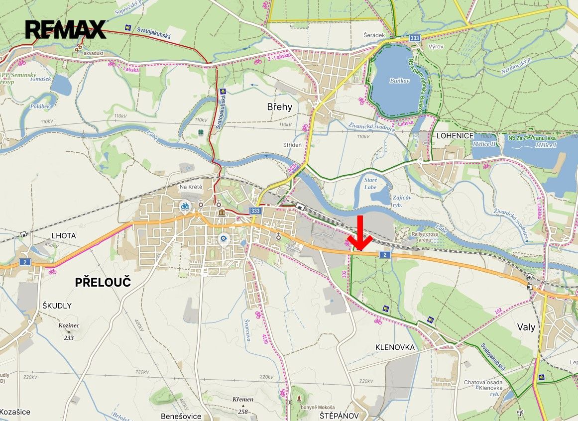 Komerční pozemky, Jaselská 1654, Přelouč, 1 330 m² - 2