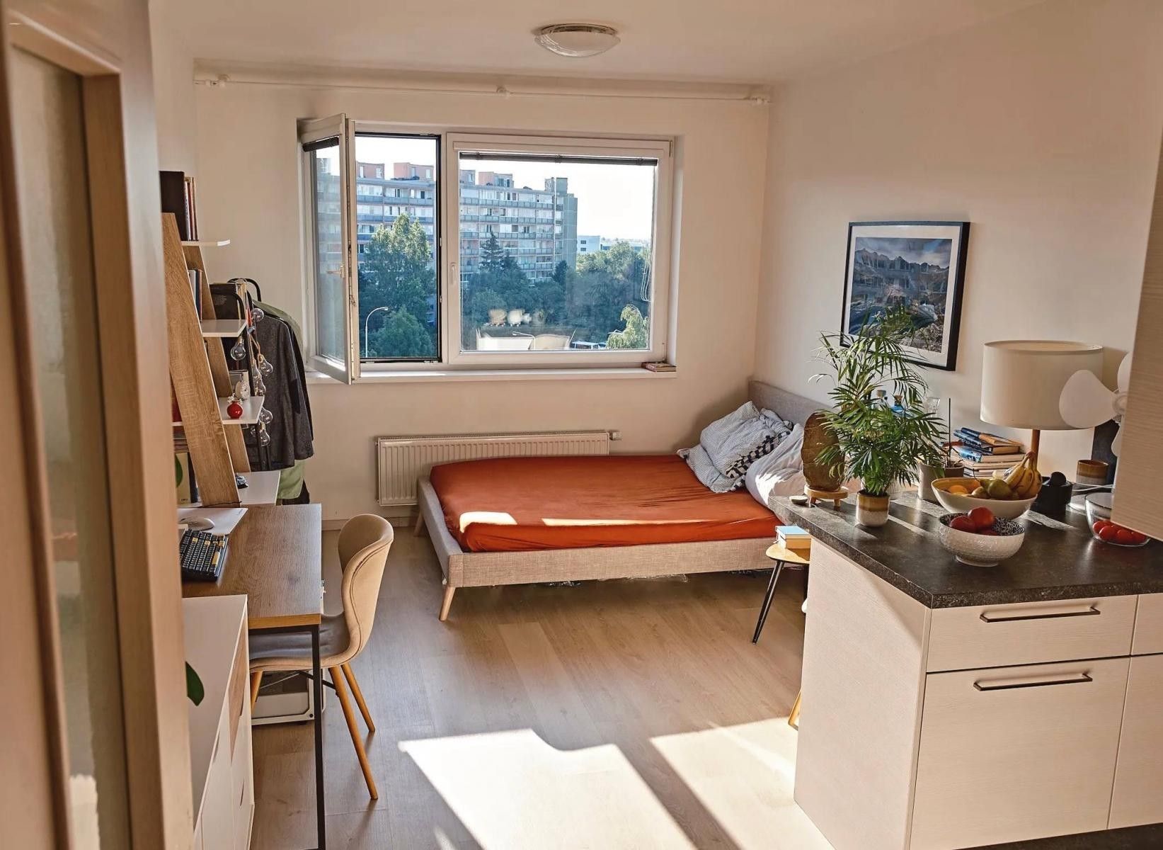 Byt 1+kk · 27 m² · Bellušova, Praha - 3