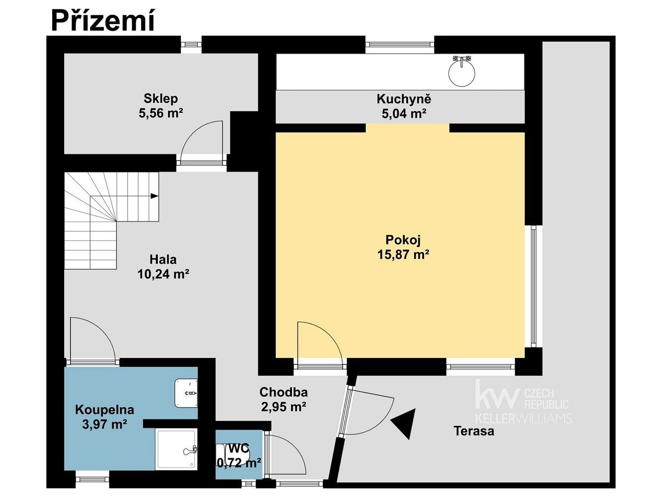 Prodej chalupa - Hoštka, okres Litoměřice, 79 m² - 5