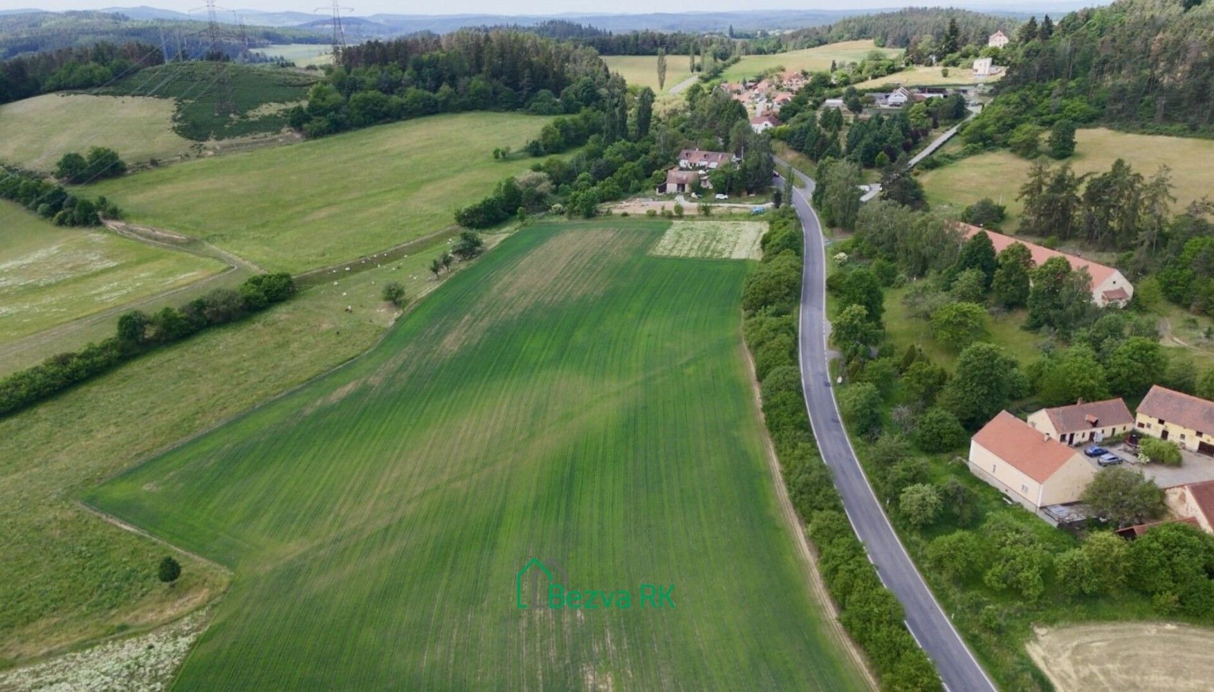 Pozemky pro bydlení, Nečín - Žebrák, okres Příbram, Středočeský kraj - 1