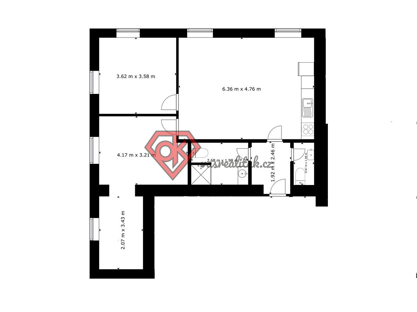 Komerční nemovitost · 76 m² · Králíky - Dolní Hedeč, okres Ústí nad Orlicí - 3