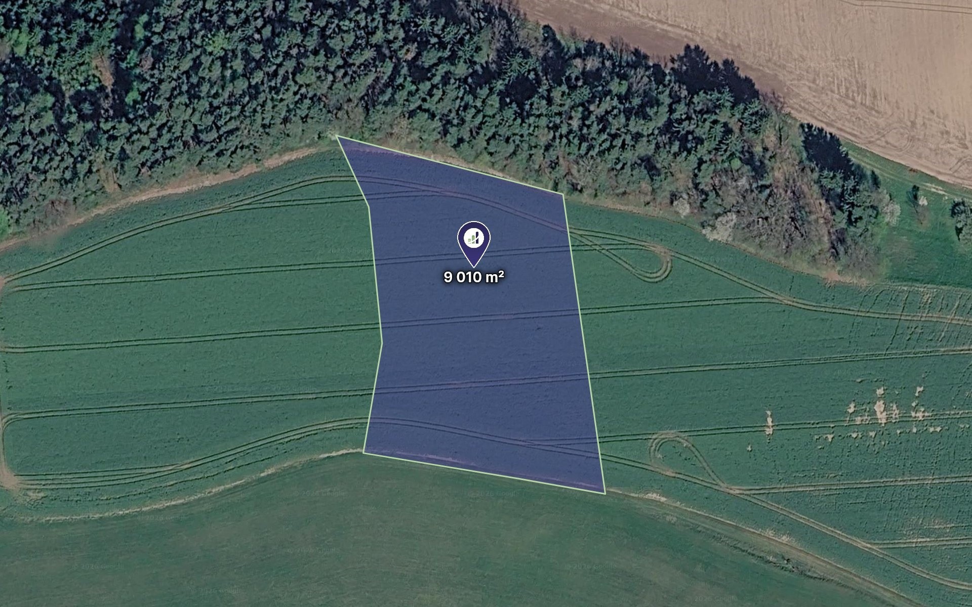 Louka, 1 126 m²