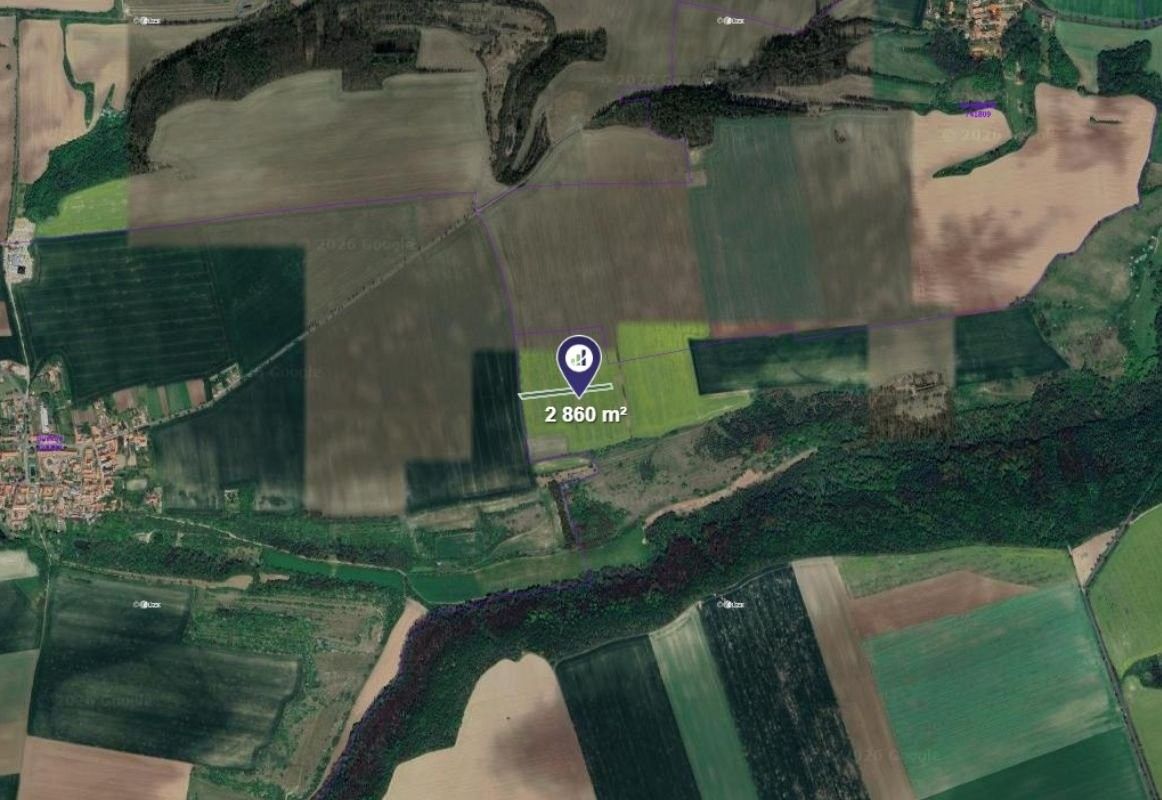 Zemědělské pozemky, Mšené-lázně, 477 m² - 2
