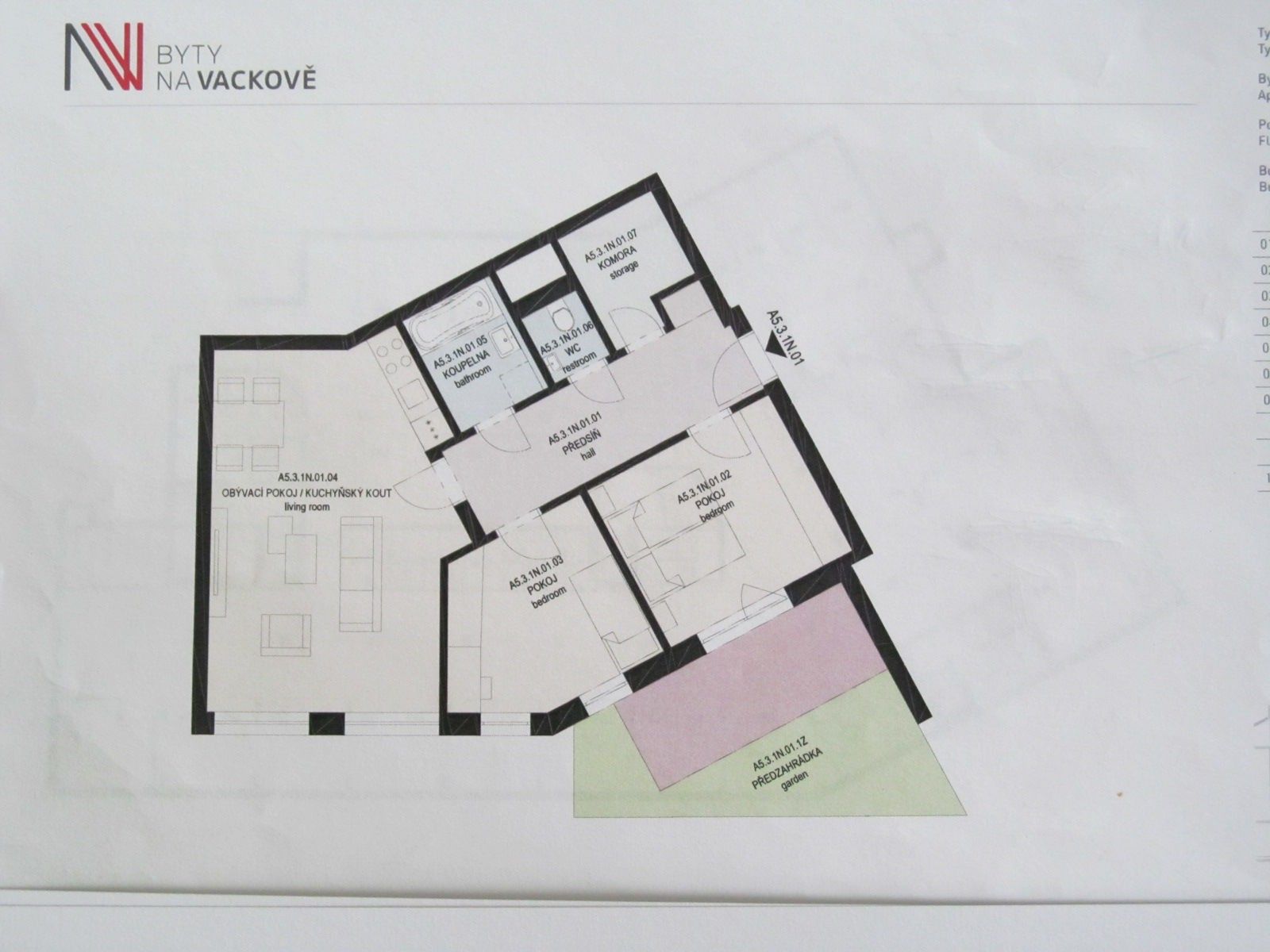 Kanceláře, Olgy Havlové, Praha, 71 m²