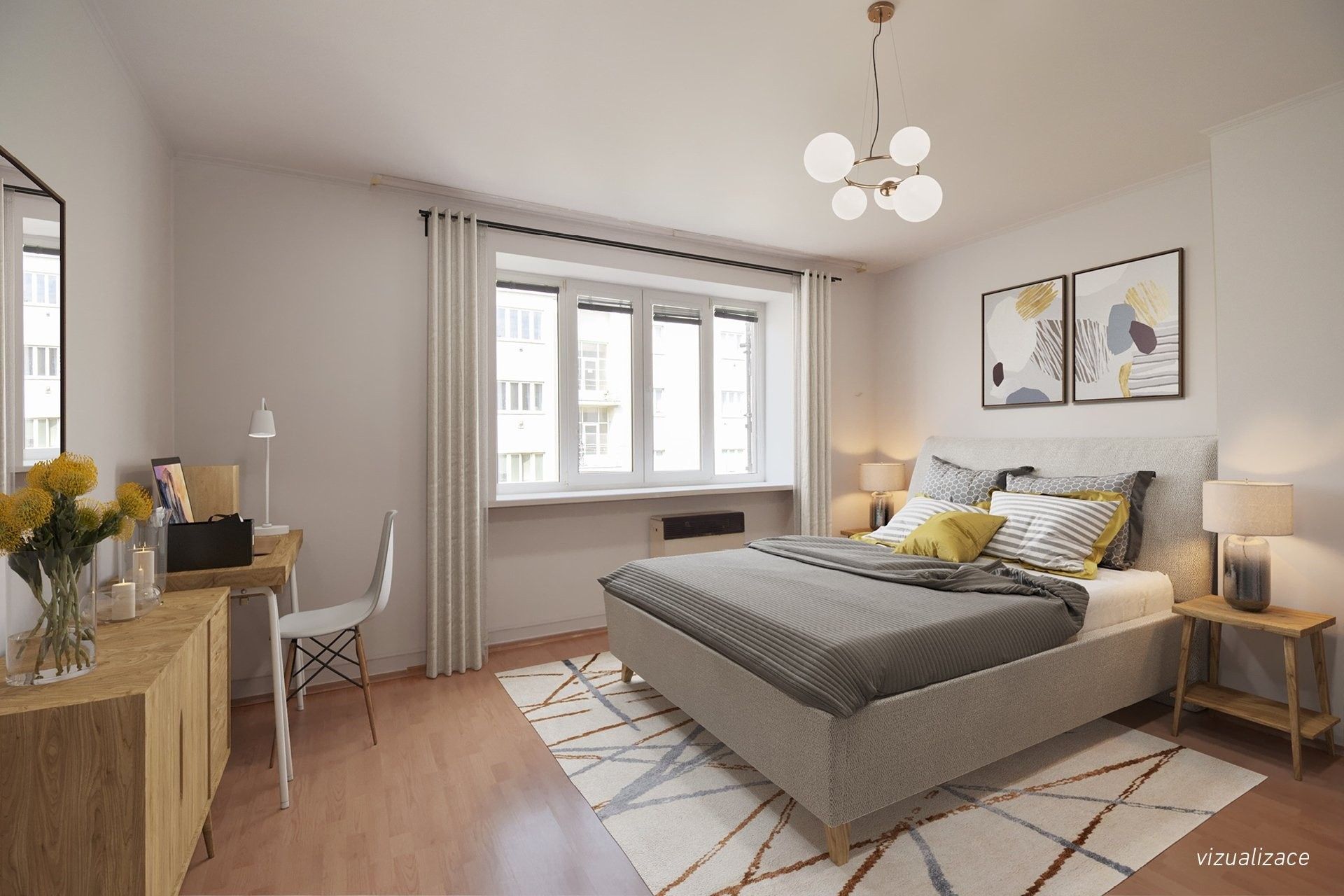 2+kk, Nad Kajetánkou, Praha, 51 m² - 2