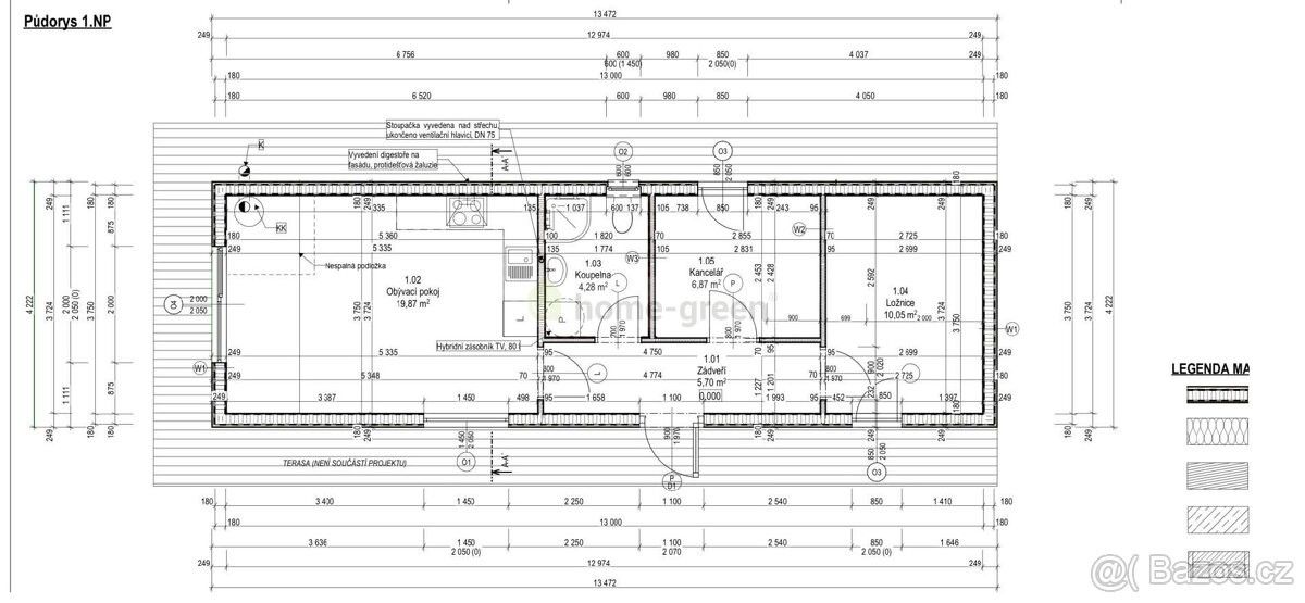 Prodej rodinný dům - Ostrovačice, 664 81