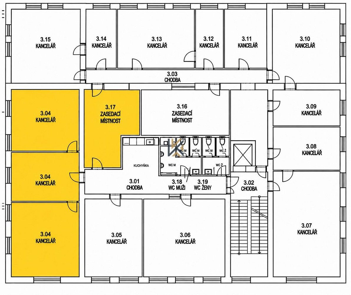 Kancelář · 124 m² · Praha - Smíchov, okres Praha 5, Hlavní město Praha - 3
