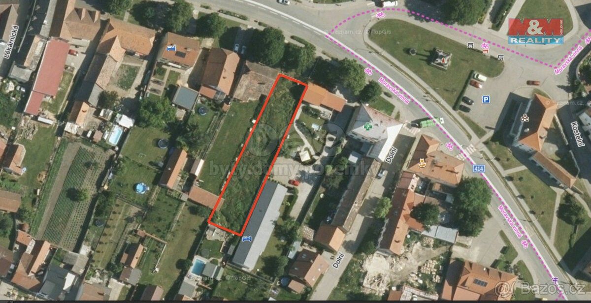Prodej pozemek - Drnholec, 691 83, 815 m²